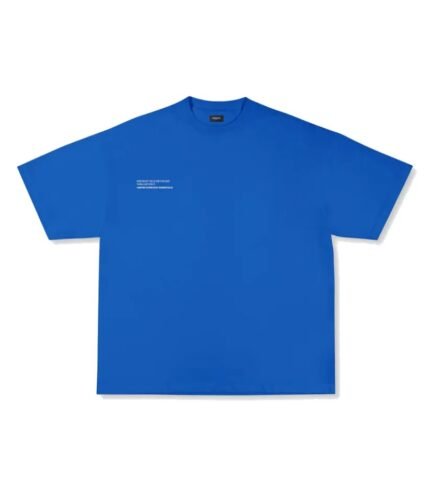 99 Based On Love T-Shirt Blau